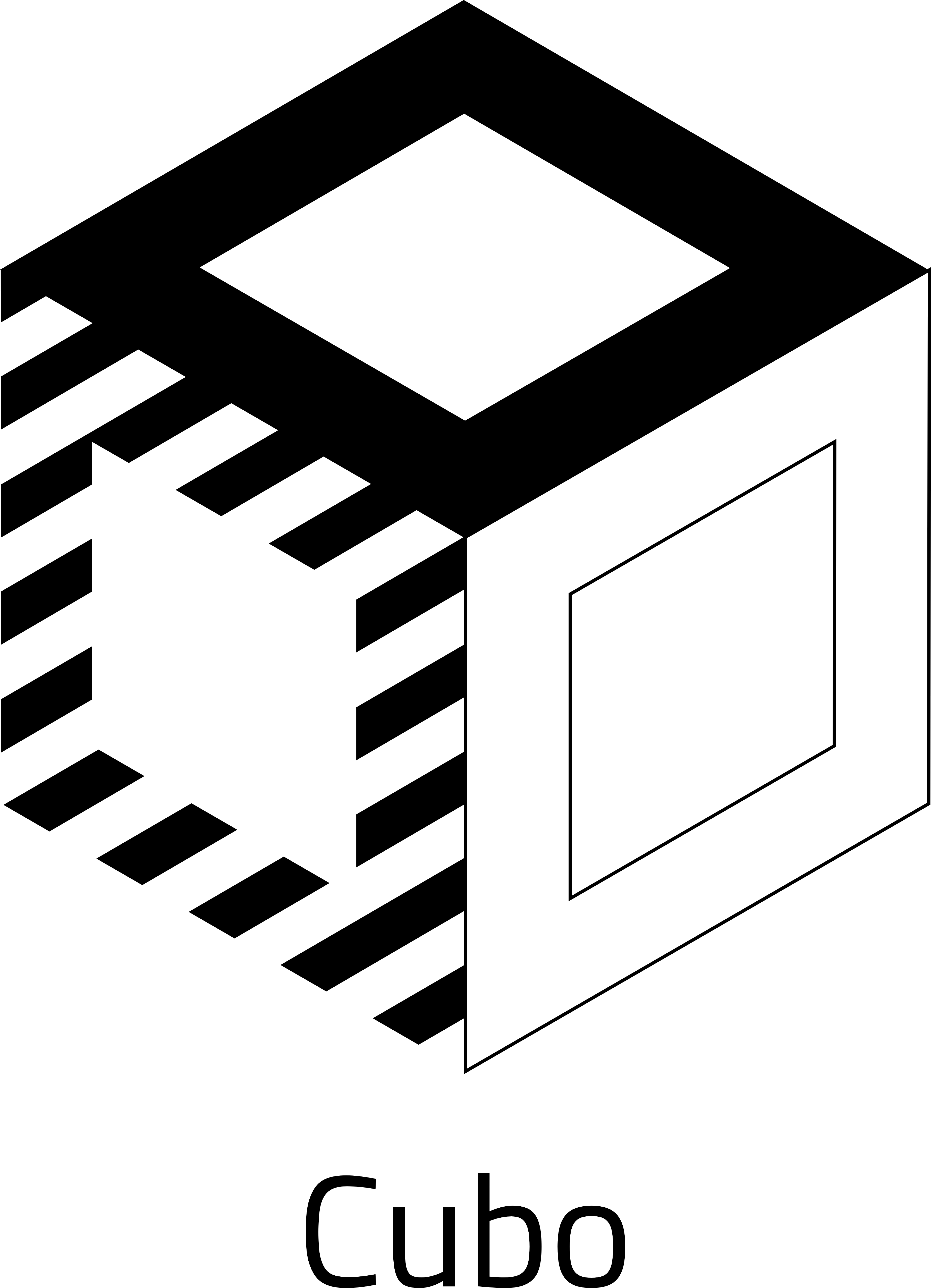 Black on transparent